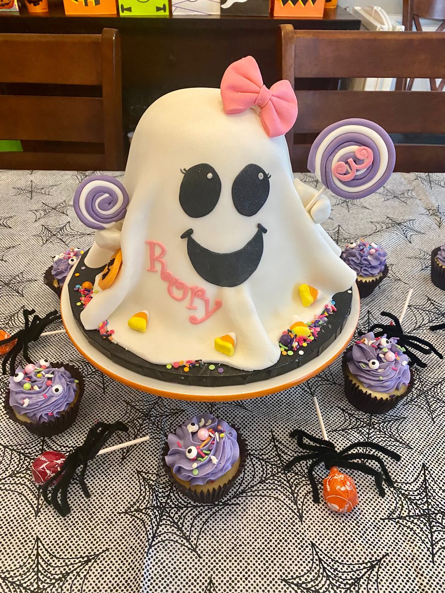 A playful seasonal themed cake