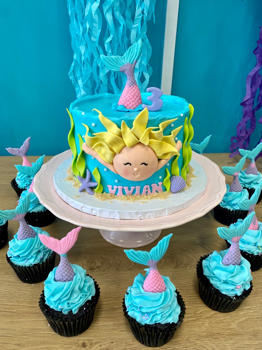 A colorful celebration cake